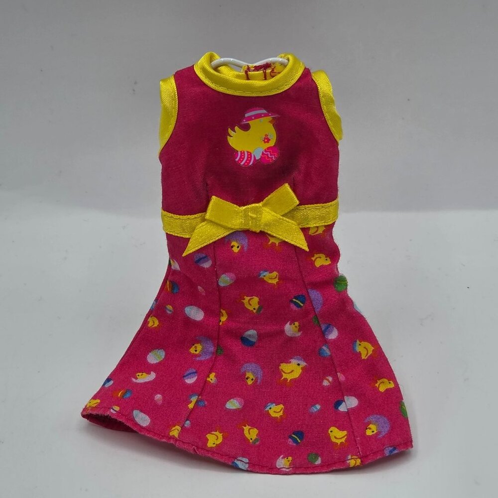 Vintage 1999 Barbie Easter Treats Dress By Mackie Mattel